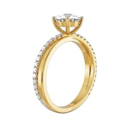 EmoriCrossover Solitaire Engagement Ring-image-67