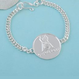 Missmister Silver-Plated Brass Bangle-Style Bracelet-image-62