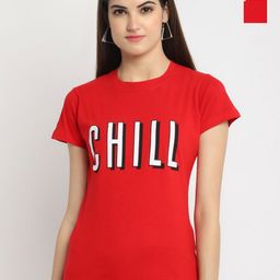 Dreambe Women Typography Printed T-shirt-picture-17