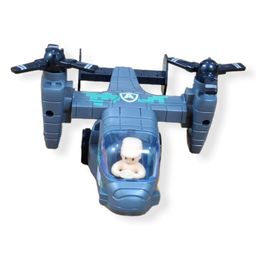 PLUSPOINT Military Osprey Transport Simulation Model Helicopter Push and Go Durable Scale Friction Powered Swat Chopper Pretend Play V 22 Airplane Toy ( Color May Vary) image 5