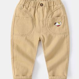 LULU & SKY Boys Tapered Fit High-Rise Trousers-image-87