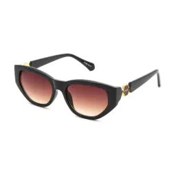 Irus Brown Oval Sunglasses For Women-image-29