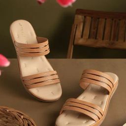 Trase Women's Tan Casual Sandals-picture-12