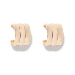 Forever New Heather Panel Hoop Earring-10