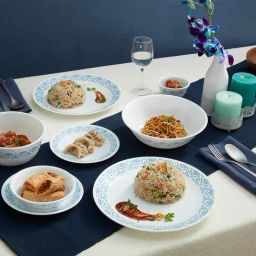 Corelle Multicolor Glass Skyline Bay Garden Mini Dining Set 8 Pcs¿-image-71
