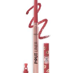 Makeup Revolution Pout Bomb Plumping Lip Liner Burnt Cherry Red - 0.2 gm-37