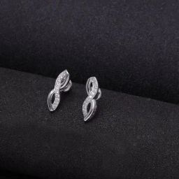 Clara Twist 92.5 Sterling Silver Earrings-image-55