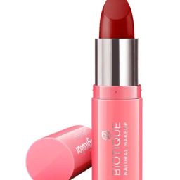 BIOTIQUE Magic Color Lipstick Ruby Rush Red Velvet - 4.2 gm-image-93