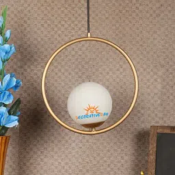 DecorativeRay Gold Iron Hanging Light - Set of 1-image-63