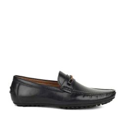 Bata Men's Black Casual Loafers-image-91