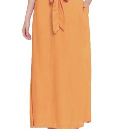 PATRORNA Peach Maxi Skirt-image-80