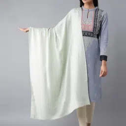W Green Embellished Shawl-image-48
