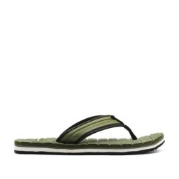 Woodland Men's Olive Green Flip Flops-image-45