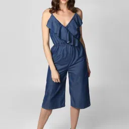 StyleStone Blue Midi Jumpsuit-image-59