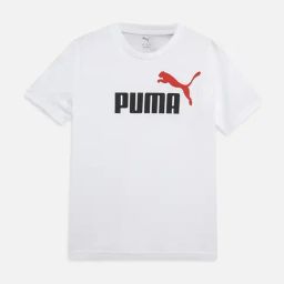 Puma Boys White T-shirts-image-26