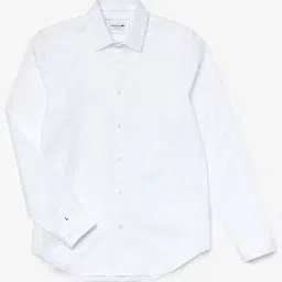 Lacoste White Slim Fit Shirt-picture-38