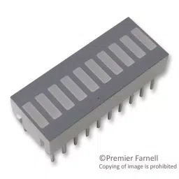 BROADCOM LED BAR ARRAY, HE-RED, HDSP-4830-10