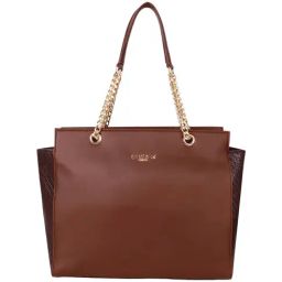 Carlton London CLLP-941 Brown Solid Medium Tote Handbag-picture-48