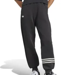 Adidas Originals Black Relaxed Fit Sports Joggers-image-53