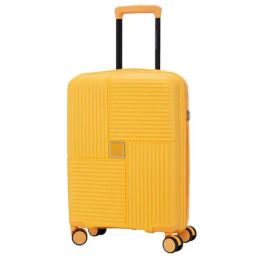 Nasher Miles Singapore Hard-Sided Polypropylene Cabin Luggage Yellow 20 inch |55cm Trolley Bag-image-76
