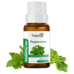 Treezio White Pure & Natural Peppermint Essential Oil - 15ml-10
