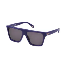 Police SPLM01K579LRSG Grey UV Protected Square Sunglasses for Women-image-91