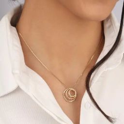 Mia by Tanishq Orbiting Elegance 14k Pendant-picture-43