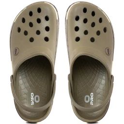 Pro by Khadims Men's Taupe Back Strap Clogs-picture-20