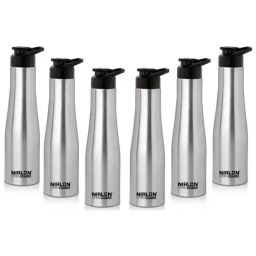 Nirlon Silver Stainless Steel Others FB_Tall Bell Flip Silver 6pcs-32