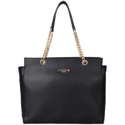 Carlton London CLLP-940 Black Solid Medium Tote Handbag-picture-36