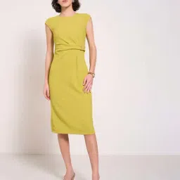 Annabelle by Pantaloons YellowCasual Dress-image-92