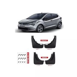 Automoto Cup Type Mud Flaps Splash Guard Front & Rear for Tata Altroz (Set of 4)-6