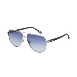 Police SPLN67K59568PSG Blue UV Protected Aviator Sunglasses for Men-image-42