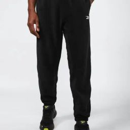 Reebok Black Regular Fit Sports Trackpants-image-56