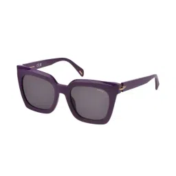 Police SPLL99K539X6SG Grey UV Protected Square Sunglasses for Women-image-96