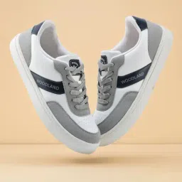 Woodland Men's White Casual Sneaker-image-23