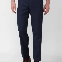 Van Heusen NavySlim Fit Trousers-image-91
