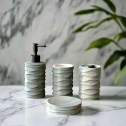 Mason Home Grey Ceramic Kigali Bathroom Set-image-27