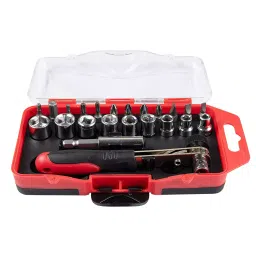 Agaro 23pcs  Magnetic Ratchet Wrench Tool for Professional Handymen and Diyer Blue, Black-22