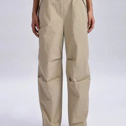 CALVIN KLEIN JEANS Regular Fit Beige Nylon Trackpants-picture-26