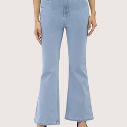 ADBUCKS Women Bootcut High-Rise Highly Distressed Stretchable Jeans-image-85