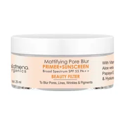 Volamena Organics Mattifying Pore Blur Primer+Sunscreen SPF 55pa++ - 25ml image 1