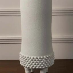 Whispering Homes Yuu Ceramic Vase - White-image-42
