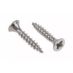RS PRO Pozidriv Countersunk Stainless Steel Wood Screw, A2 304, 3.5mm Thread, 20mm Length (Pack of 100)-39