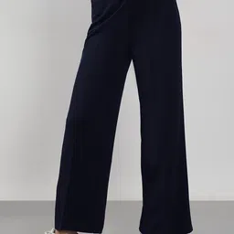 Vero Moda Women Flared High-Rise Trousers-image-99