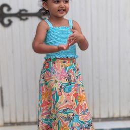 Tura Turi Girls Cotton Lehenga Choli-48