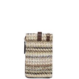 Hie Multicolor Textured Medium Sling Handbag image 3