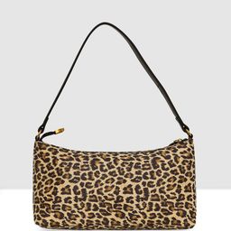 ESBEDA Animal Printed Suede Swagger Sling Bag-50