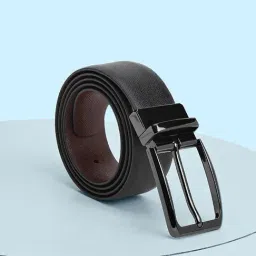 Byford by Pantaloons Black Leather Formal Belt for Men-picture-23
