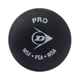 Dunlop Pack of 12 Yellow Dot Squash Ball (Black) Size - 127.2mm-picture-23